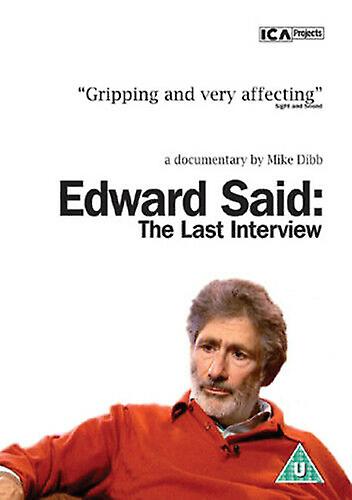 Edward Said The Last Interview DVD (2005) cert U - Region 2