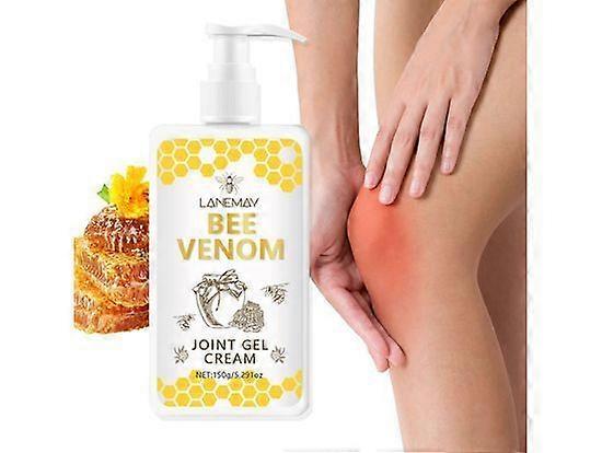 Bee Venom Joint Therapy Gel - Natural Relief Cream for Knee, Shoulder, Neck, Hands & Wrist | Promotes Circulation, Soothes Aches & Joint Pain | Gentle
