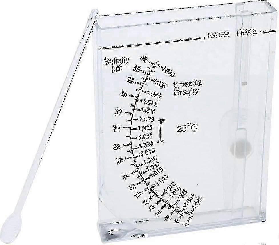 魚のタンクの池の水の塩水淡水の正確なf26のための塩分テスター海の比重テスト