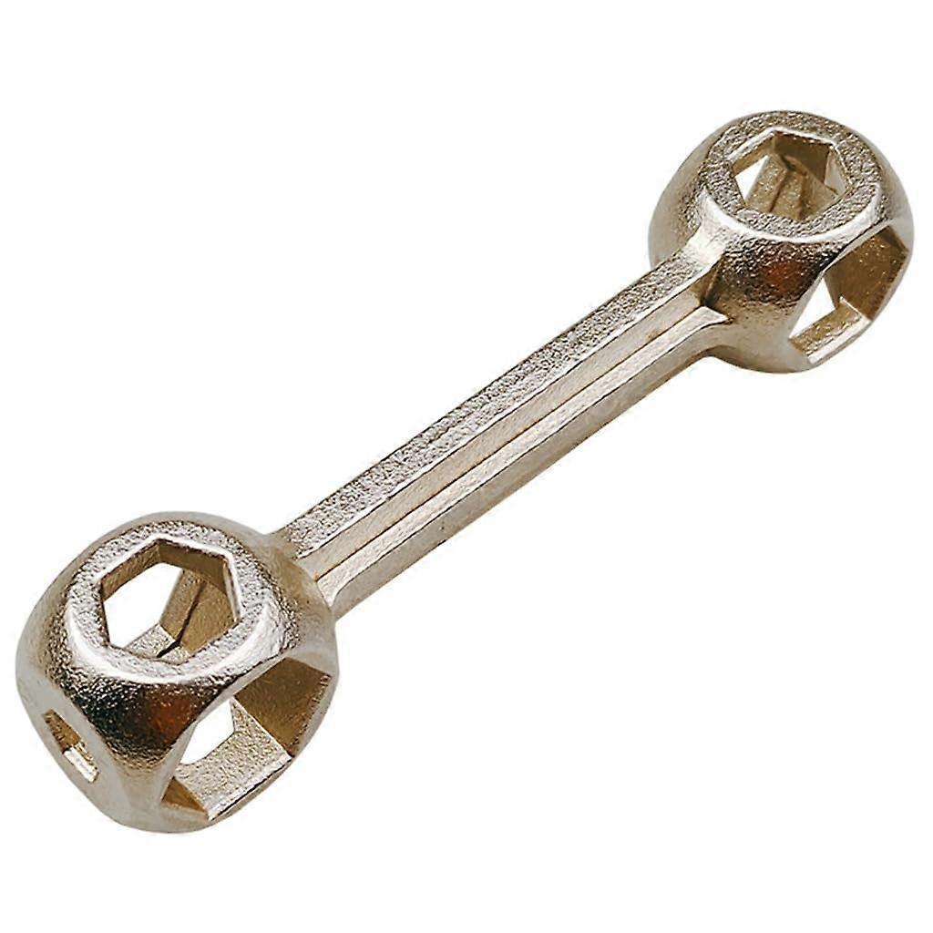 6-15mm Pocket Hex Wrench Set for Mountain Bikes, Lightweight Bone Hex Tool for Bicycle Repair and Maintenance