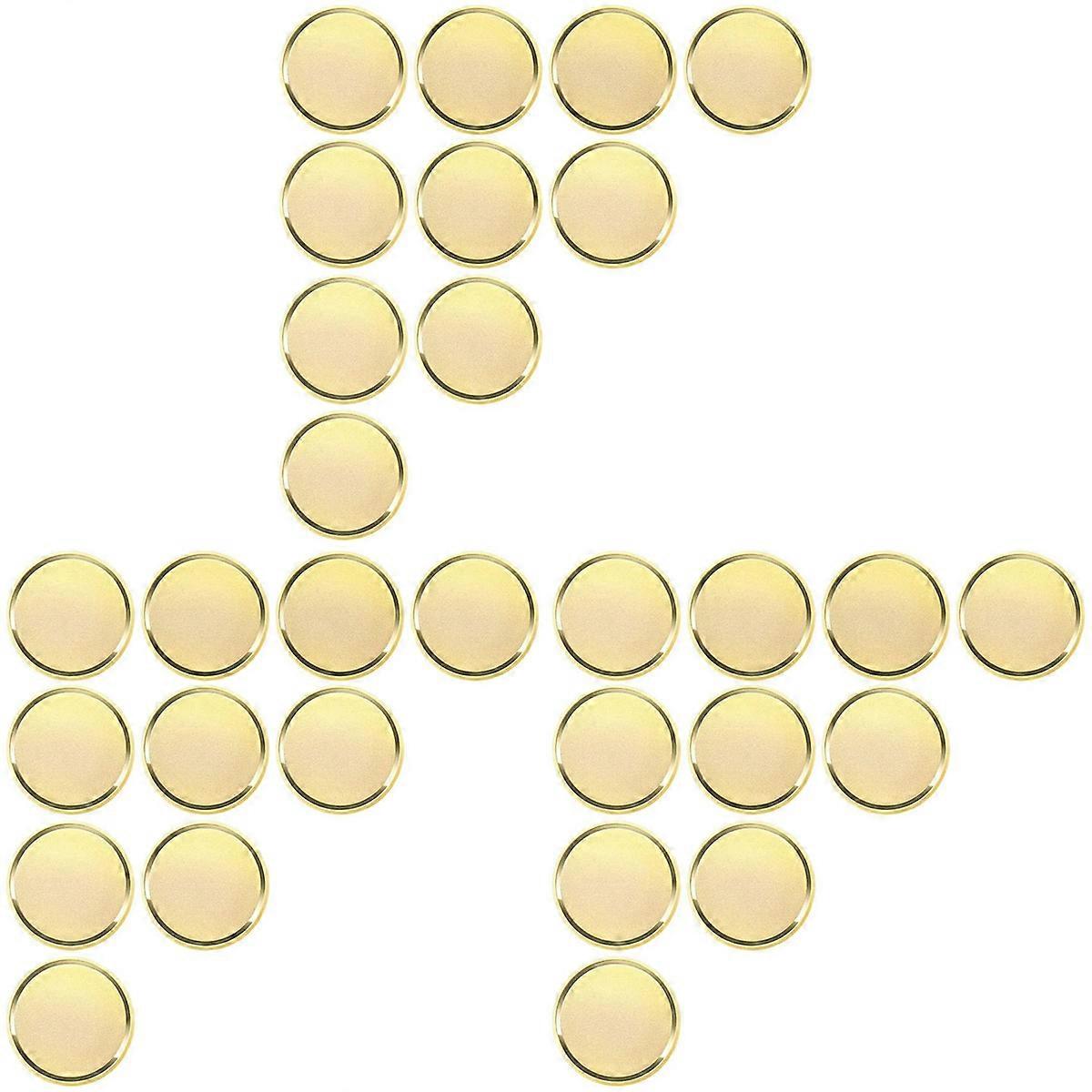 10Pc Laser Engraving Blank Challenge Frosted Coin-40mm for DIY Crafts