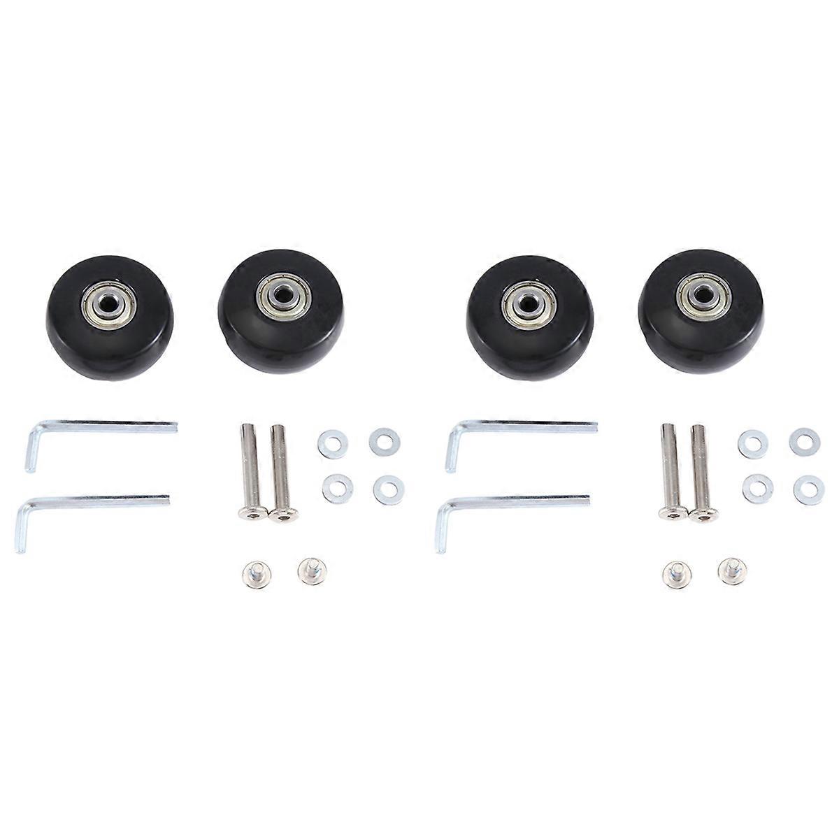 Set de 2 roți de schimb pentru valize, 50 x 24 mm