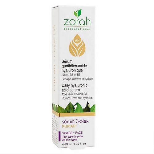 Zorah Biocosmetics Daily 3 Plex Hyaluronic Acid Serum, 30 Ml (Pack of 2)