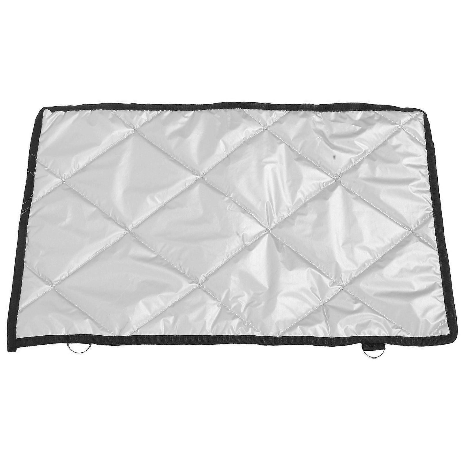 Insulated Food Bag Cover Insulation Blanket Silver 50.00X35.00X1.00CM Cold Preservation 1Pcs
