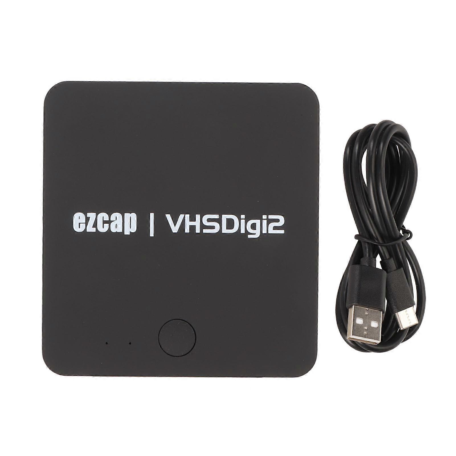 AV Converter Recorder VHS Hi8 VCR DVR DVD RCA To Digital Video Converter for Converting and Recording Video