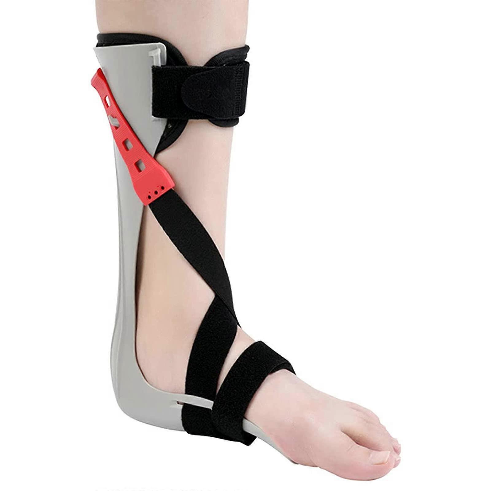 Ankle Foot Orthosis Support AFO Drop Foot Support Splint, Support for Drop Foot, Nerve Injuries, Foot Position, Pressure Relief, Left, XL