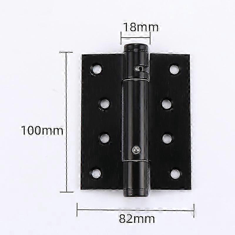 Self-closing Buffer Damping Hinge for Hidden Doors - Automatic Door Closer Spring Hinge