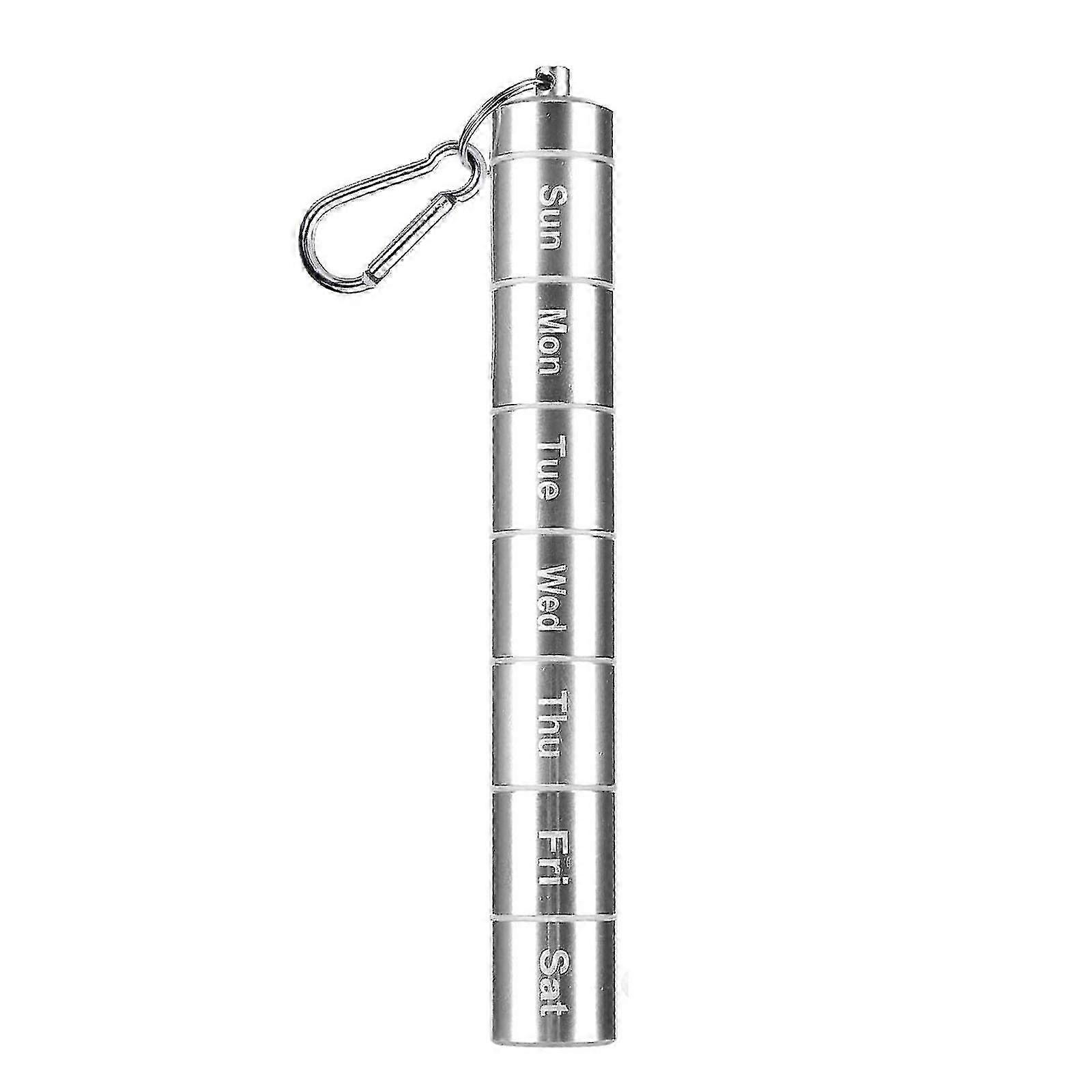 Weekly 7 Day Waterproof Pill Box Organizer for Daily Use