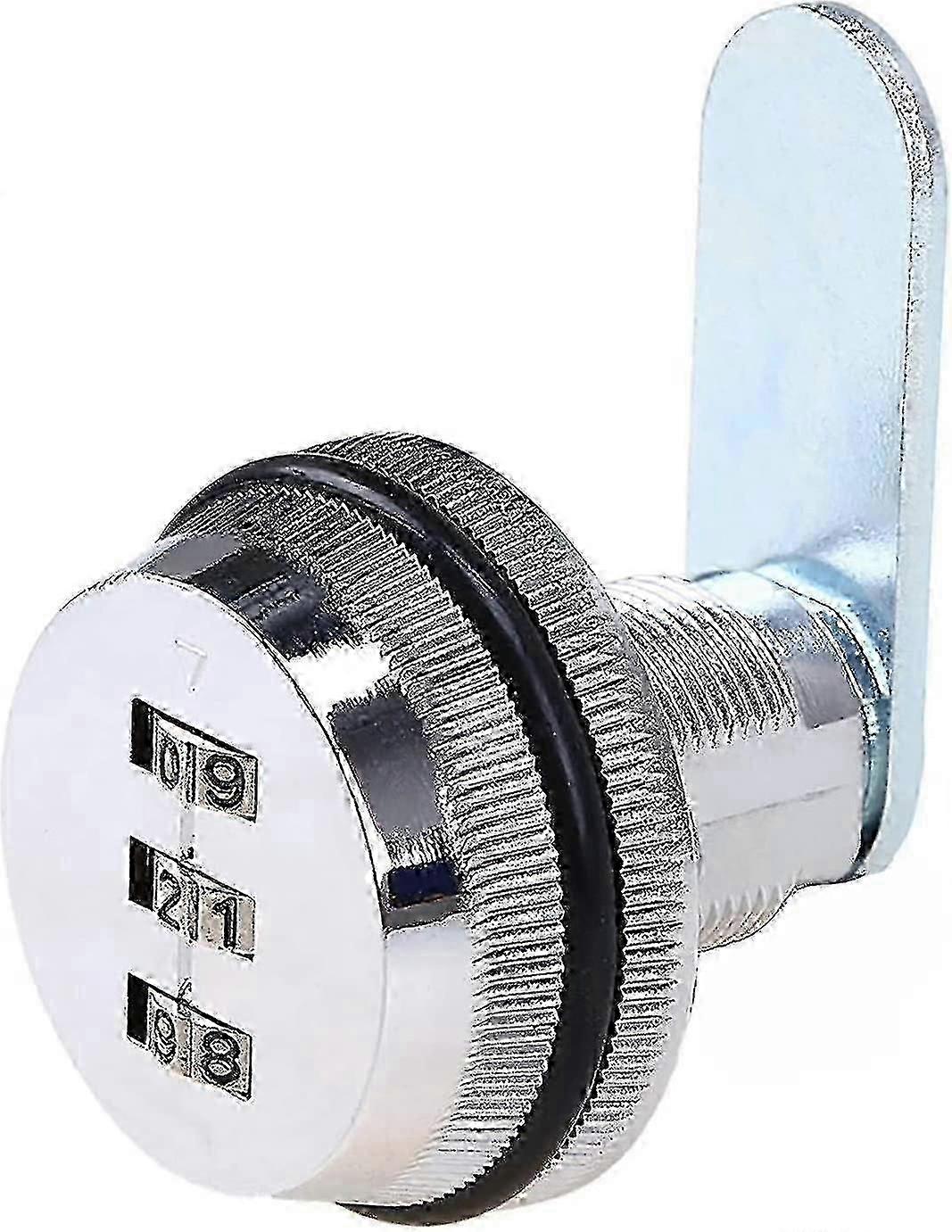 Code Lock Gecodeerde Lade Kast Lock Digitale Mechanische 3-cijferige Combinatie Code Zinklegering voor Kast Lade Mailbox (0.5-10mm)