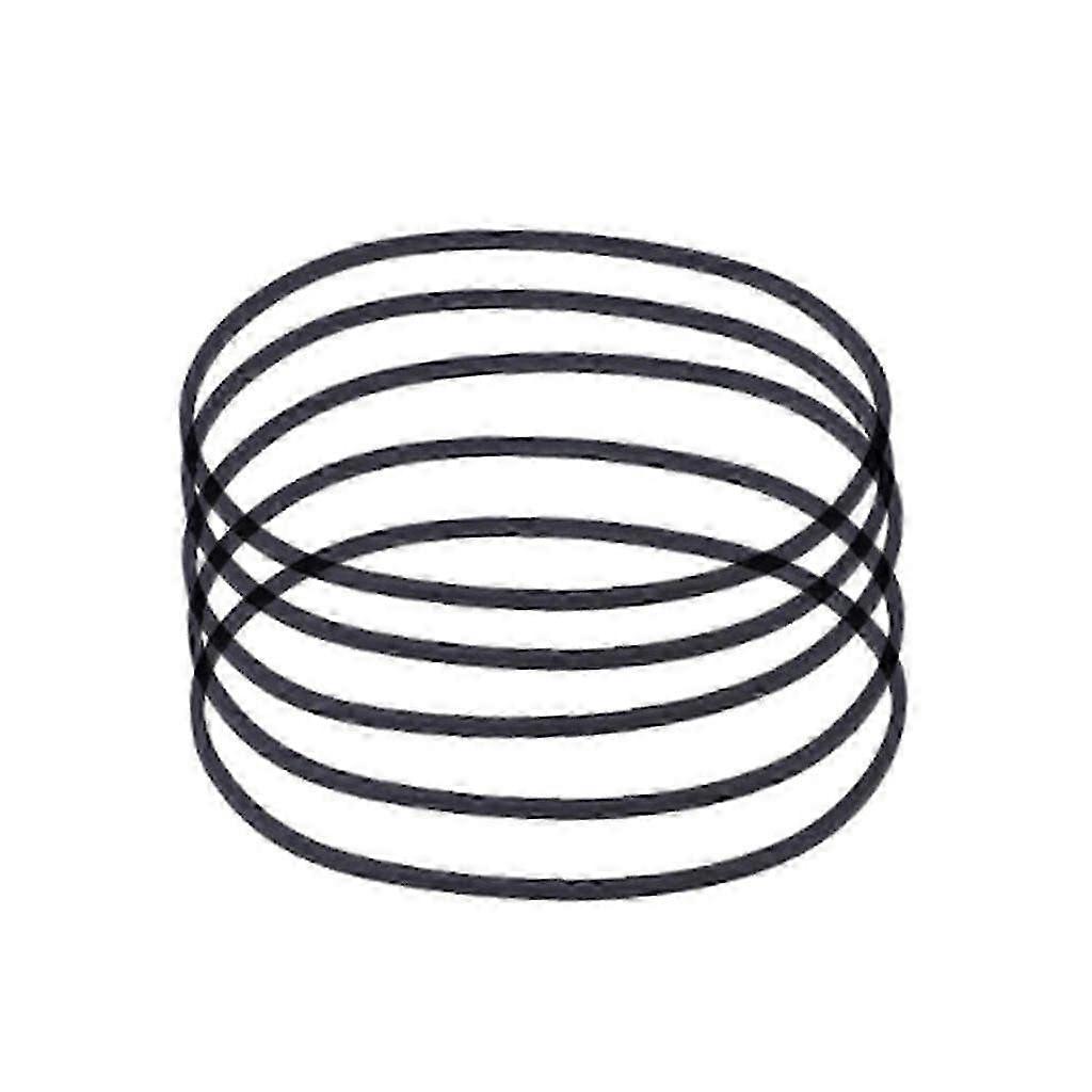 5PCS 1.2mm Square Folded Rubber Belt for Recorders CDROM Video Machines