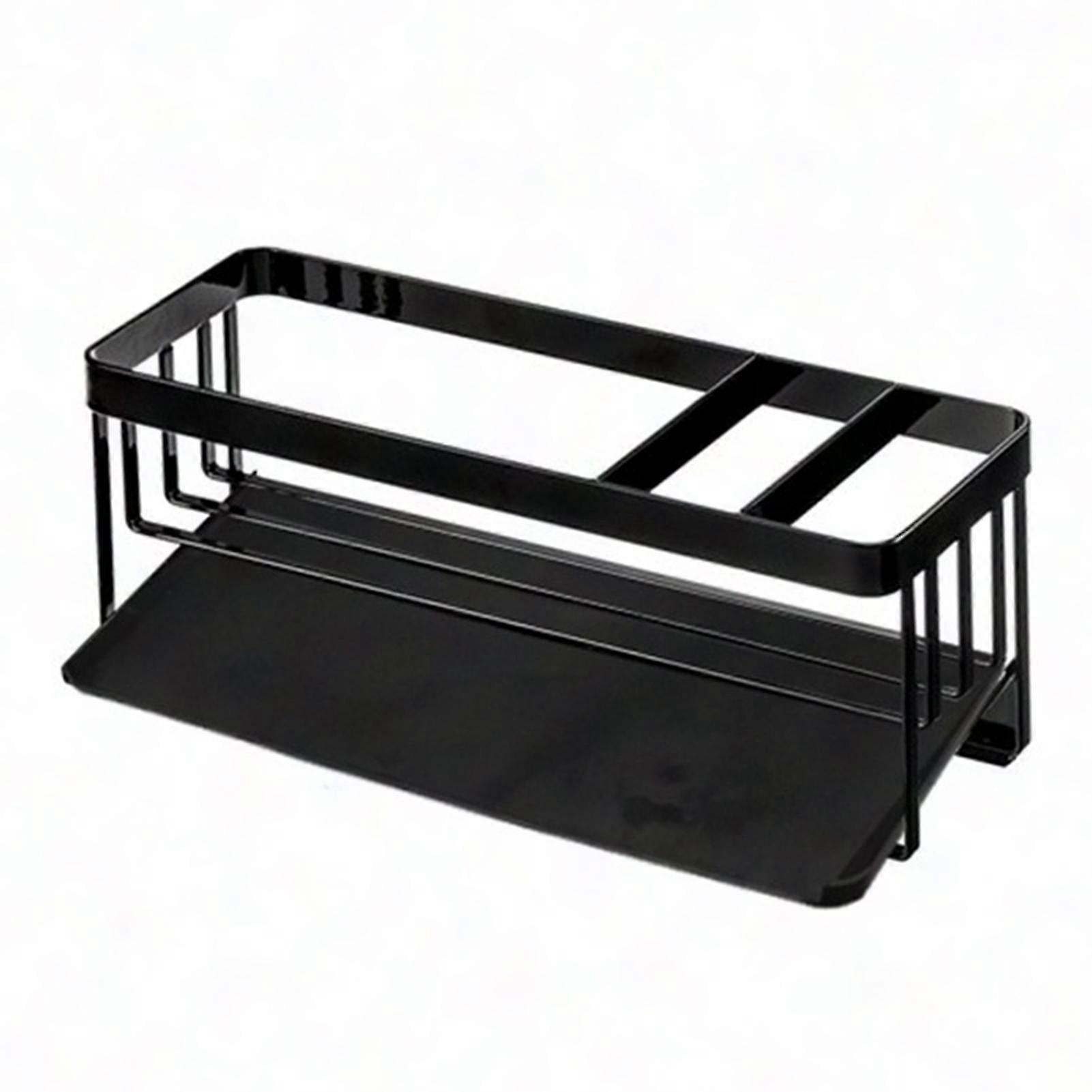 Kitchen Sponge Holder with Removable Drain Tray for Cutlery Drying