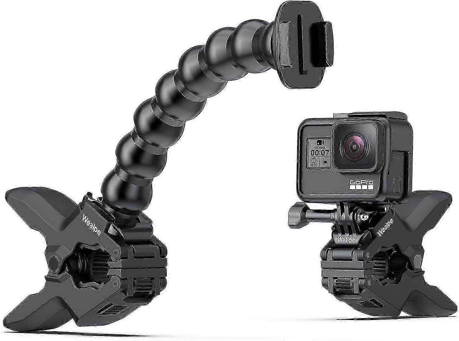 Flexible Clamp Mount for GoPro Hero - Compatible with GoPro Action Camera Models
