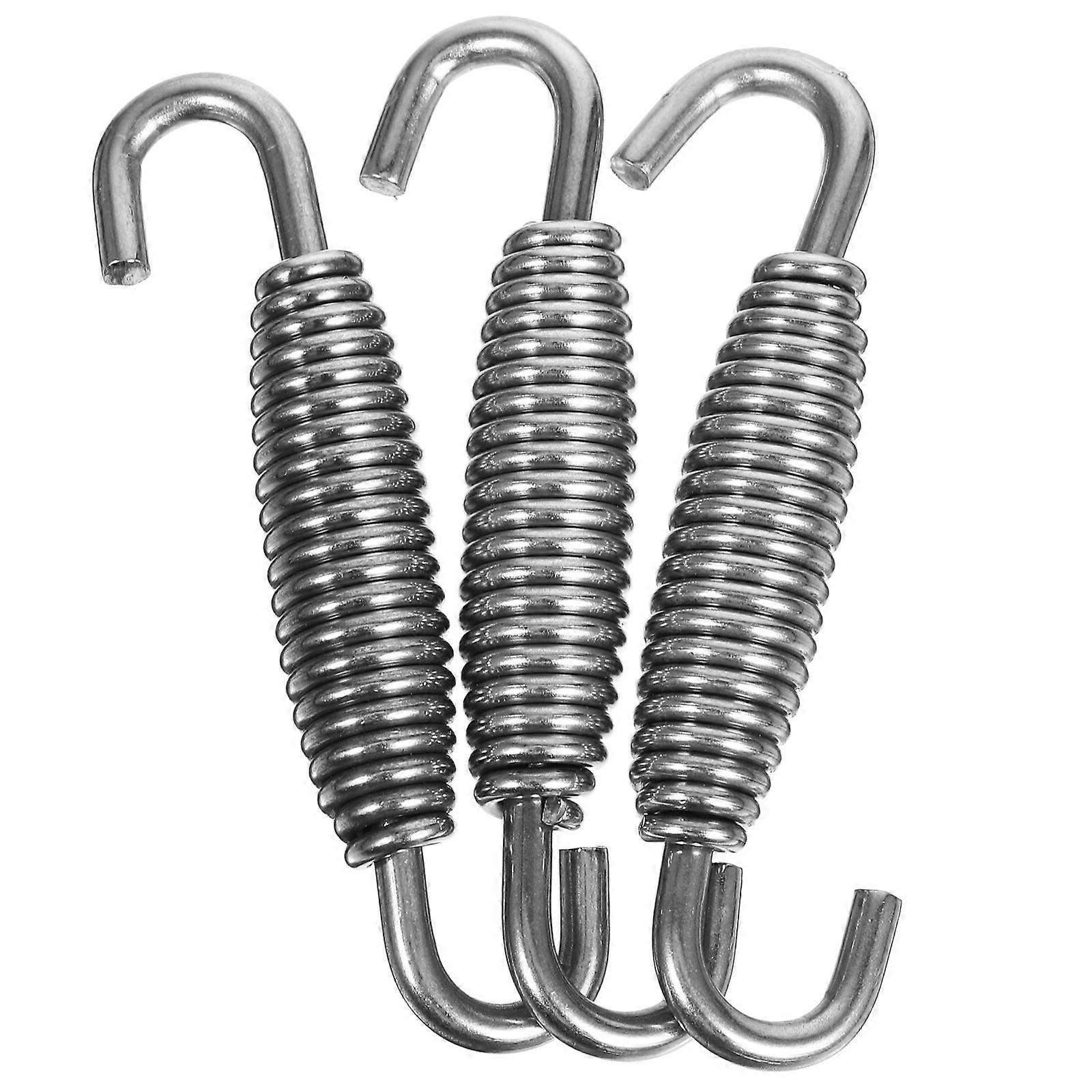 Muffler Repair 3Pcs 55mm Pipe Spring Hook For Performance Enhancement Torsion Technology
