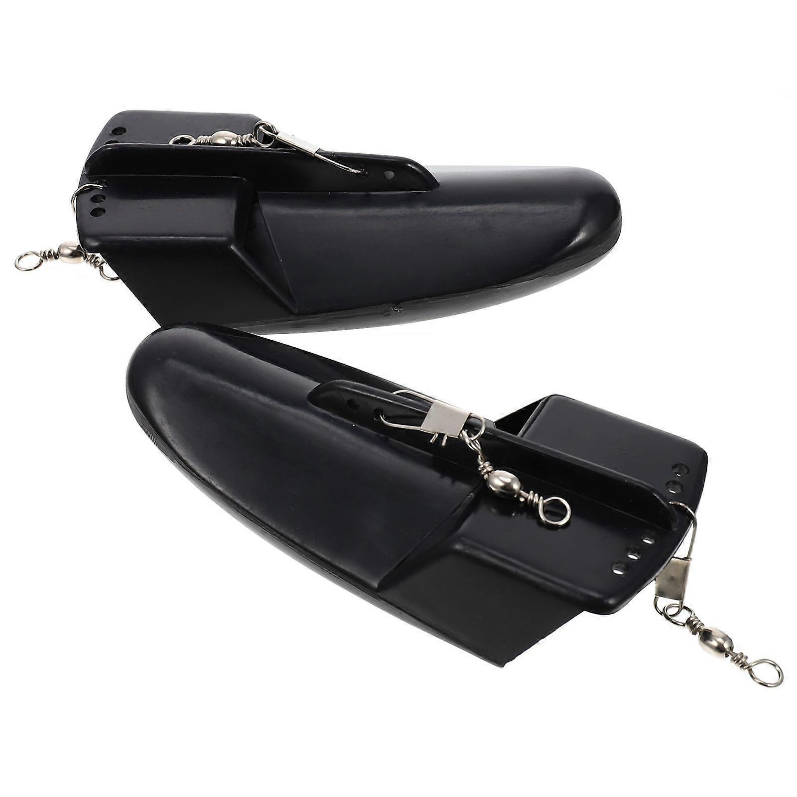 Fishing Diving Board Planer Trolling Tool 2pcs Plastic Lightweight Enhanced Bait Action Accurate Targeting