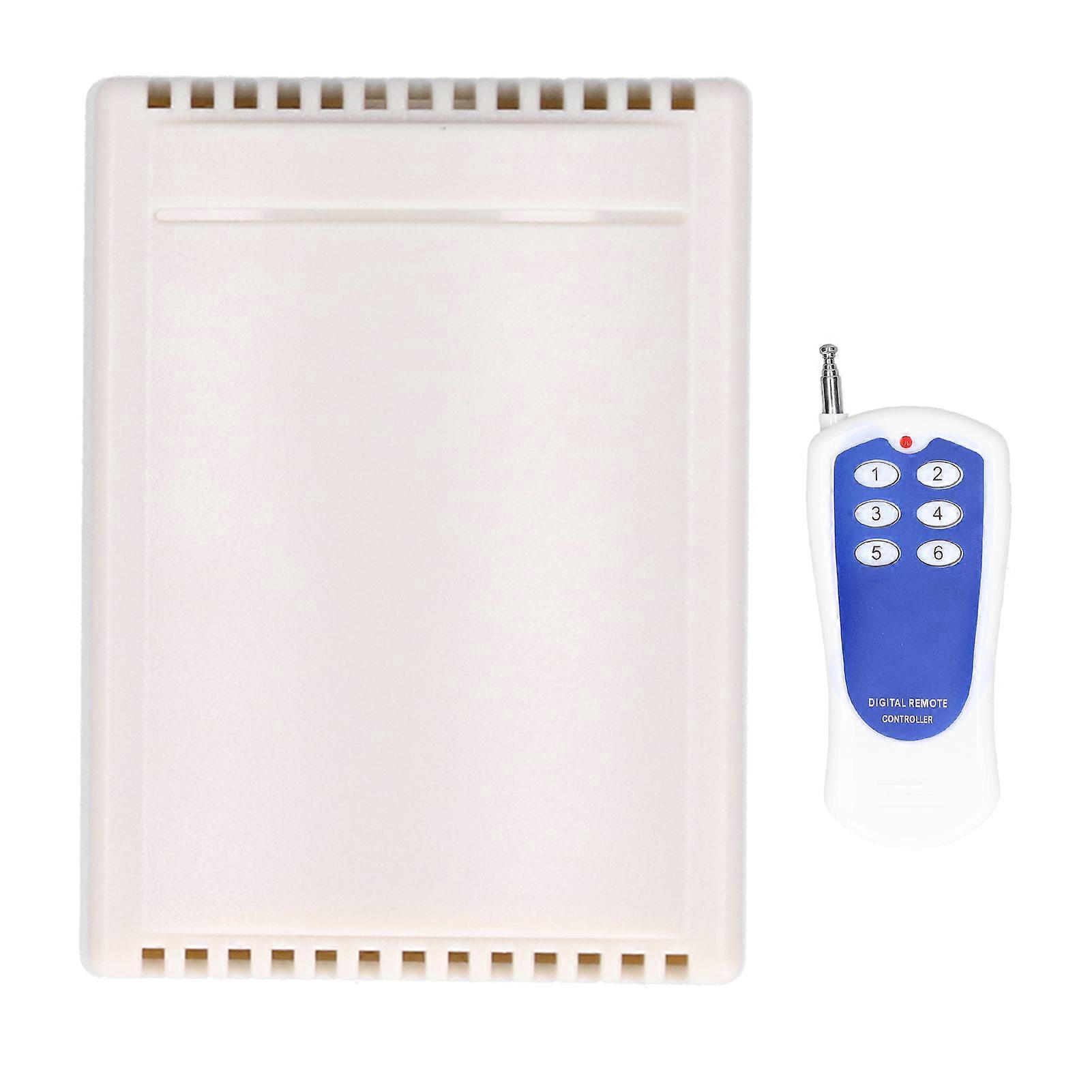 Remote Control Switch 6 Channel Wireless HighPower Receiving Relay Module Motor Controller(DC12V )