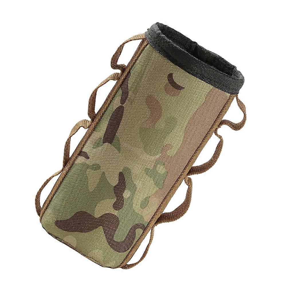 Gas Tank Protective Cover Sleeve for Outdoor Camping Shockproof, Insulated, Camouflage Design, Fits Mini Gas Tanks