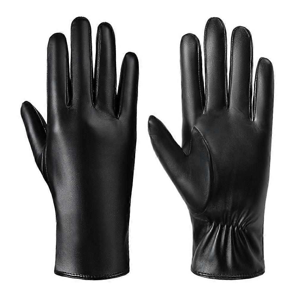 Here's a refined and professional product description based on your input:
**Warm Goat Skin Winter Gloves for Women – Windproof & Lengthened