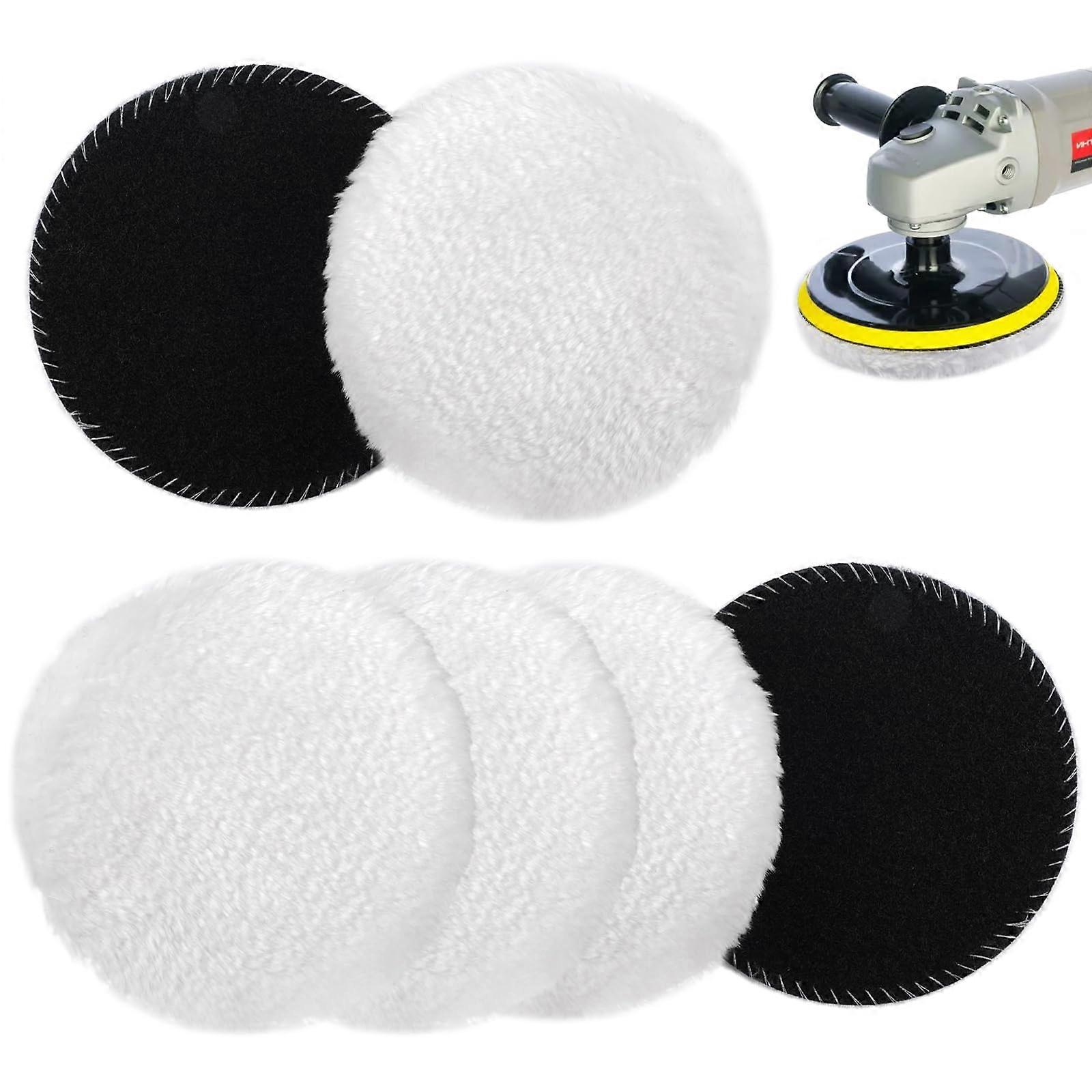 6Piece Polishing Pad Set for Car Detailing and Polishing