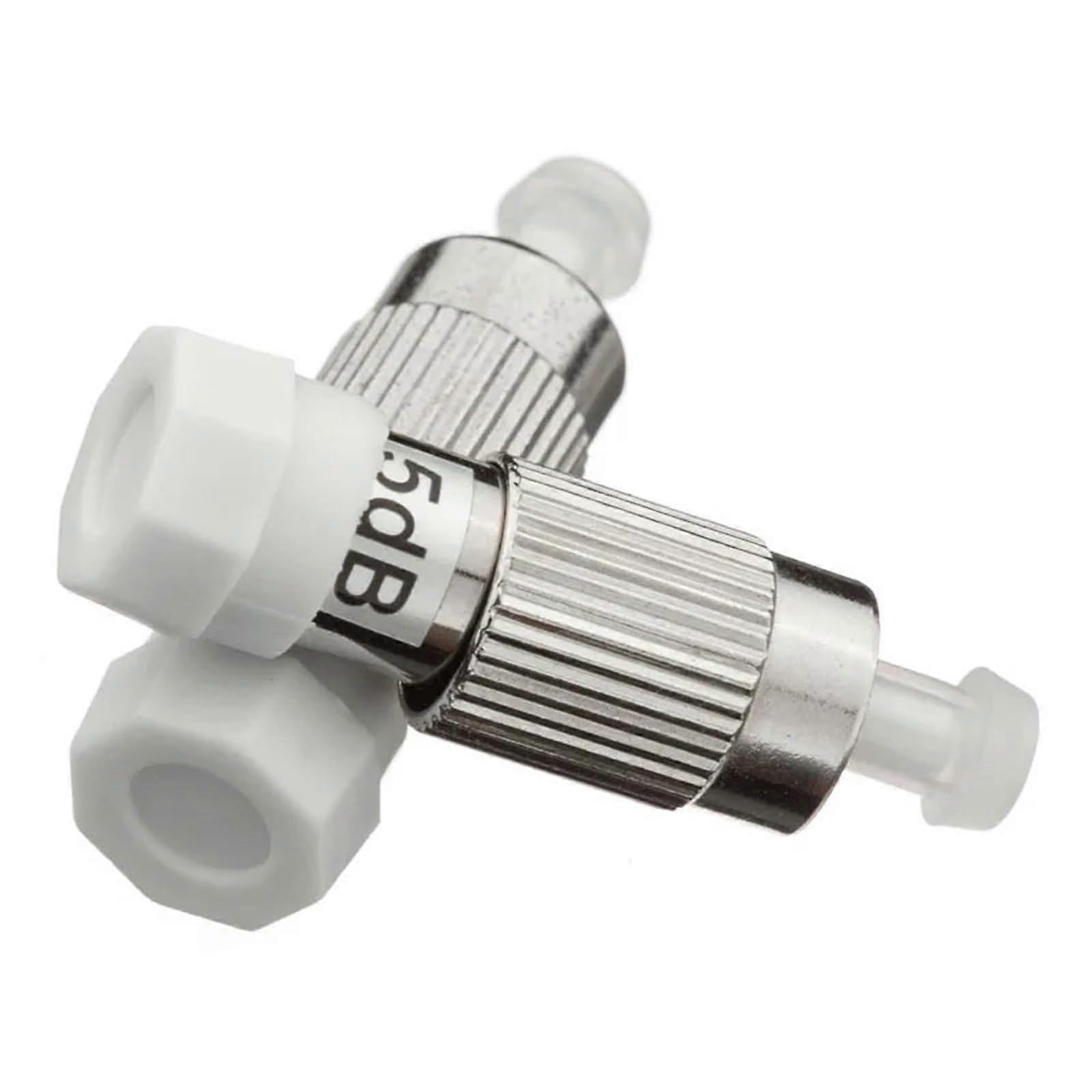 5 pieces FC optical attenuator, female to male, 0 dB, 1 dB, 2 dB, 3 dB, 5 dB, 7 dB, 10 dB, 15 dB, 20 dB (7dB) Ref: 6551