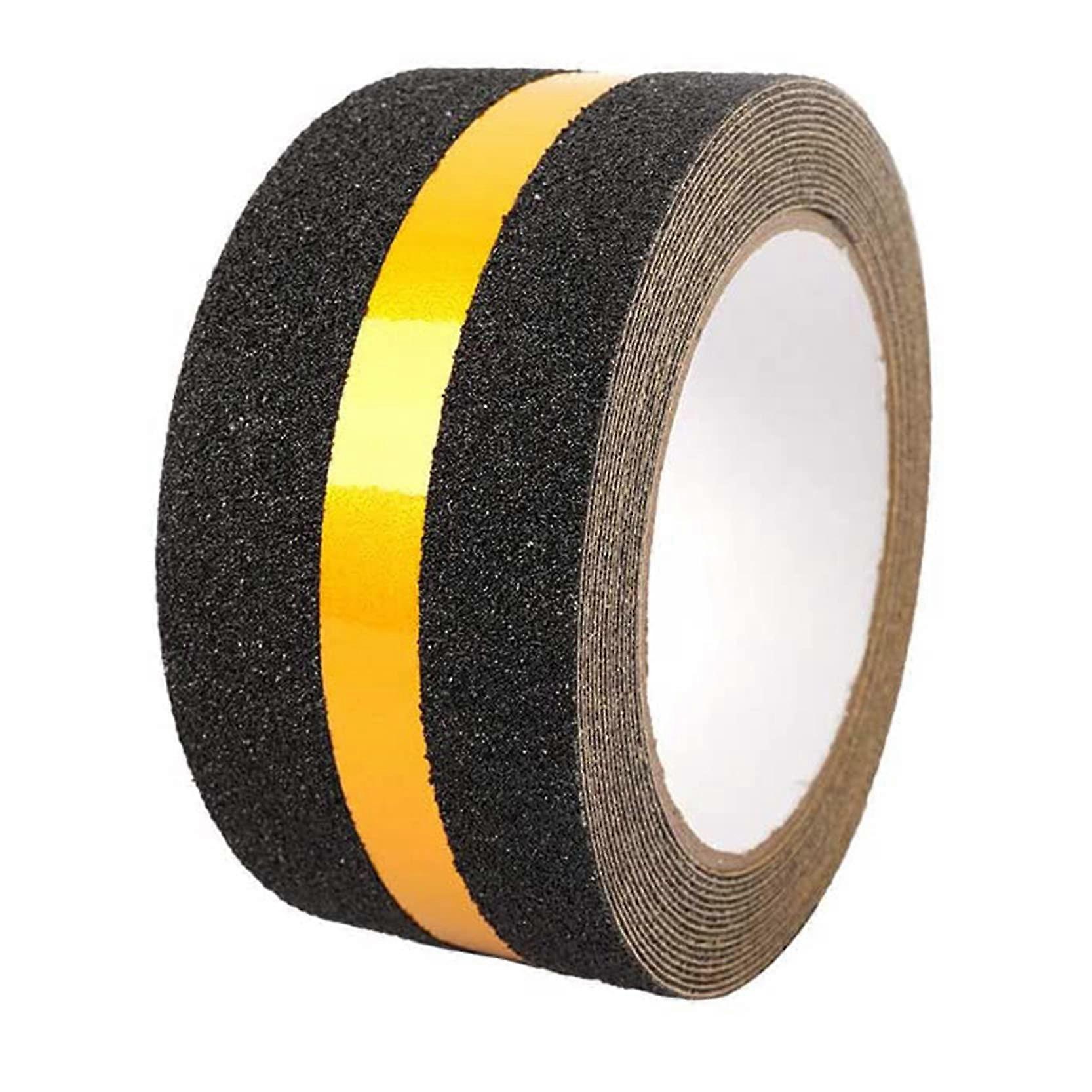 Anti-Slip Reflective Safety Tape for Stairs and Steps, Durable Traction Strip to Prevent Falls
