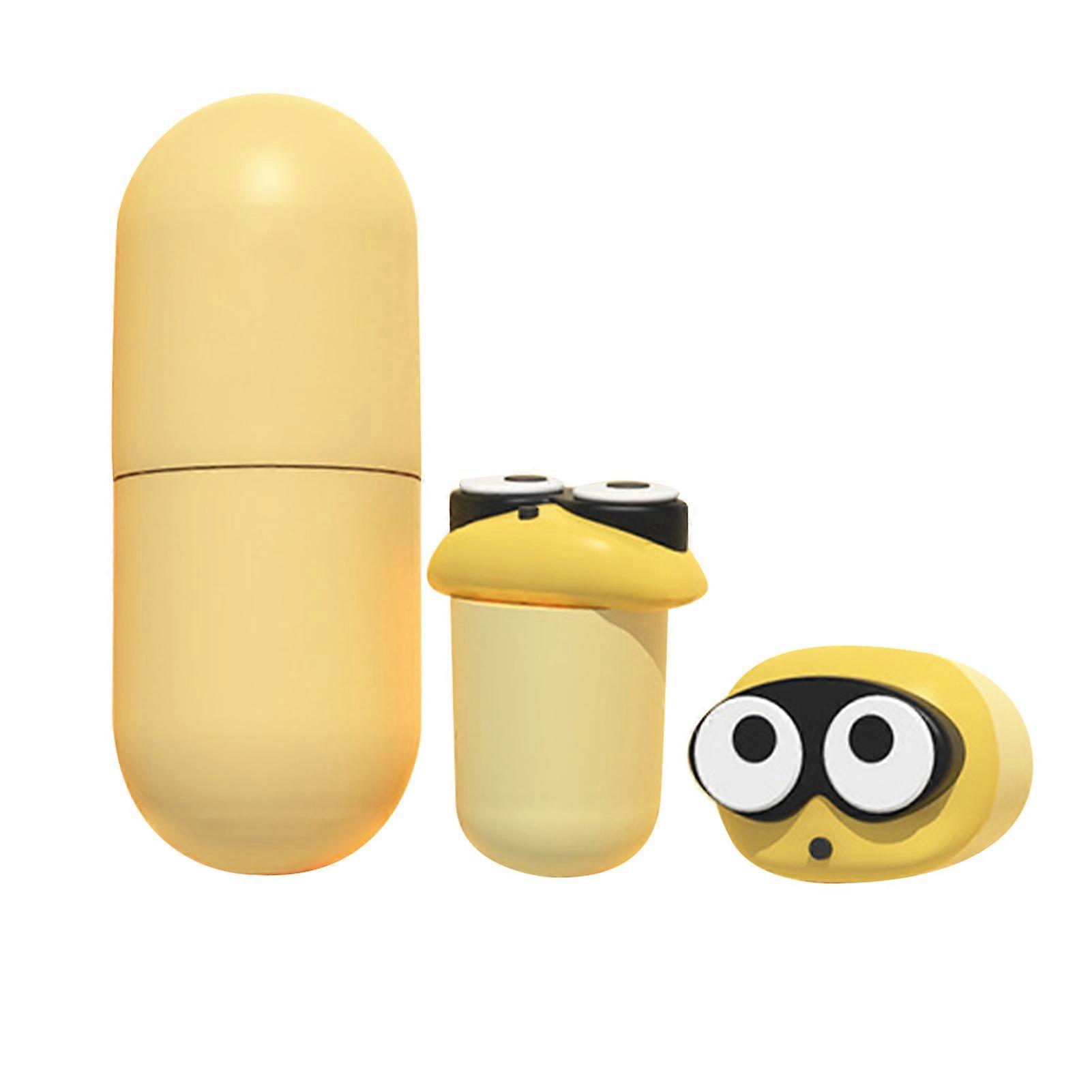 1 Pair Foam Earplug Noise Reduction Animal Theme Flexible Sound Blocking Earplug for Sleeping Study Yellow
