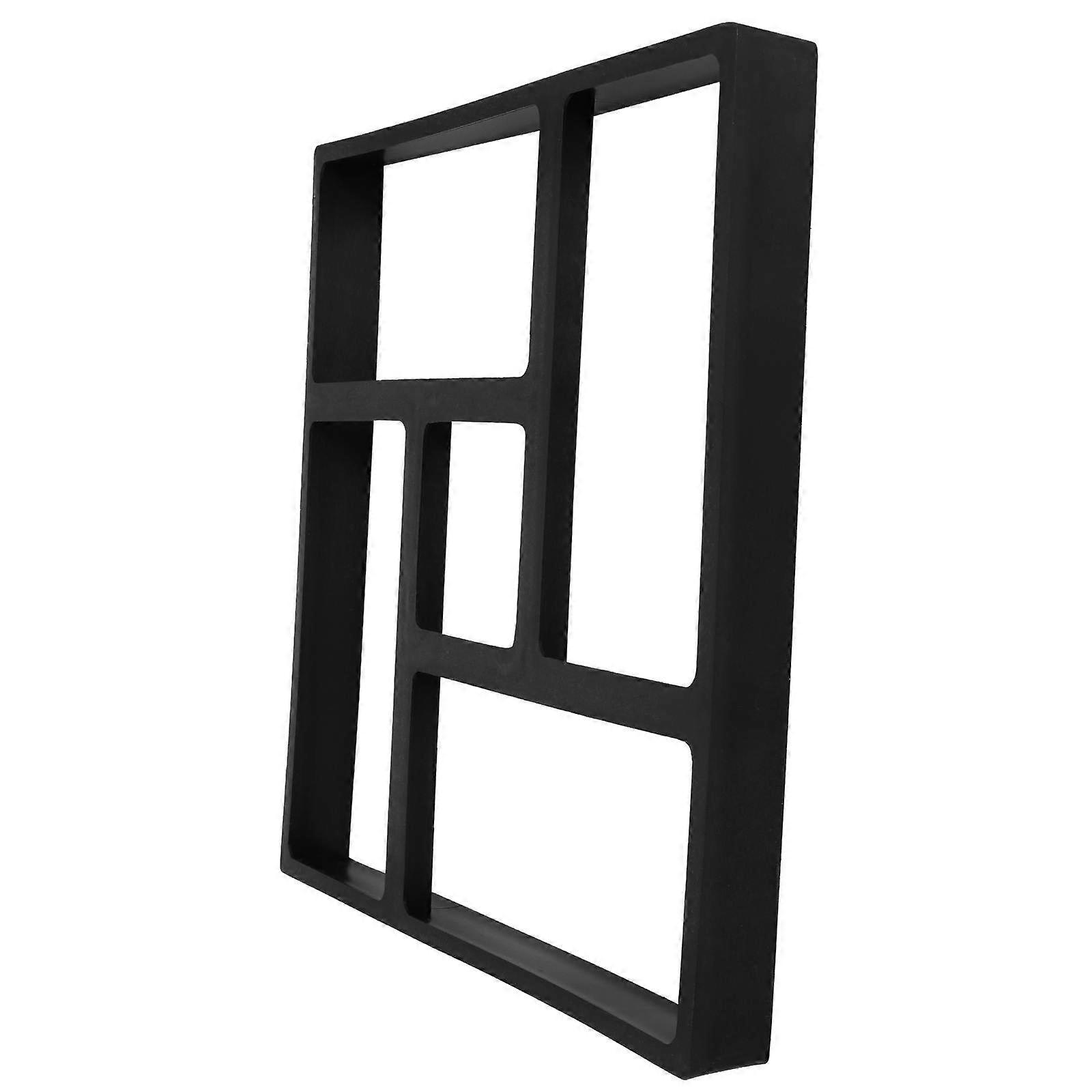 DIY Pavement Mold for Garden Paths Made of Durable Plastic Black Reusable 7.8x5.9 Inches