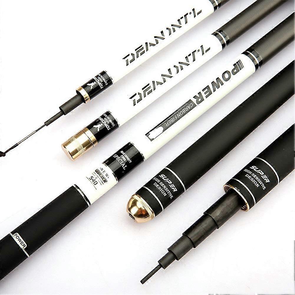 Karbon Olta, 3.67.2 Teleskopik Olta Direği, Oltalar için Olta Takımı (Boyut: 5.4m)