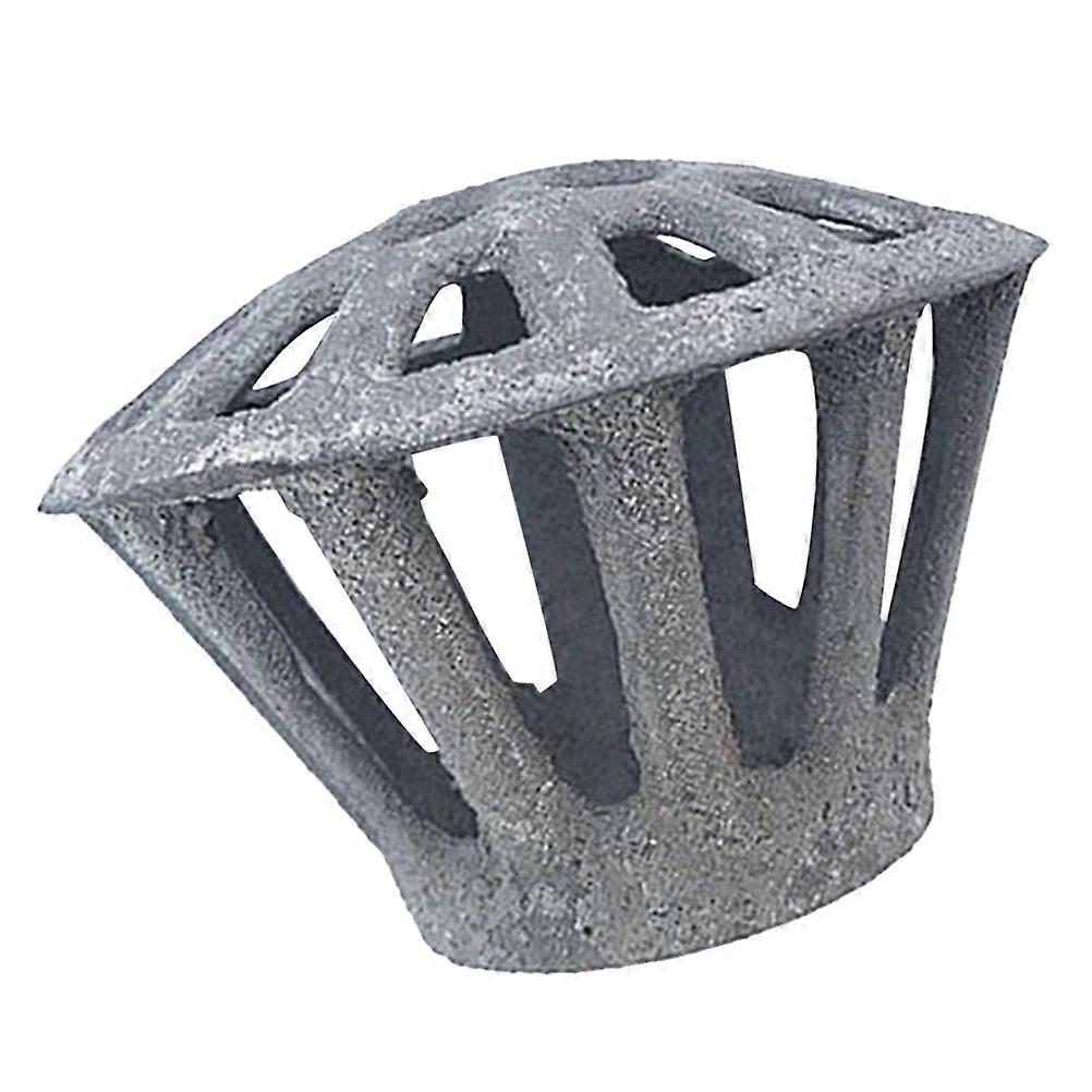 Rain Gutter Guard Round Metal Gutter Guards For Outdoor Projects Grey 10.00X10.00X7.50CM Leaf And Debris Blocking 1Pcs