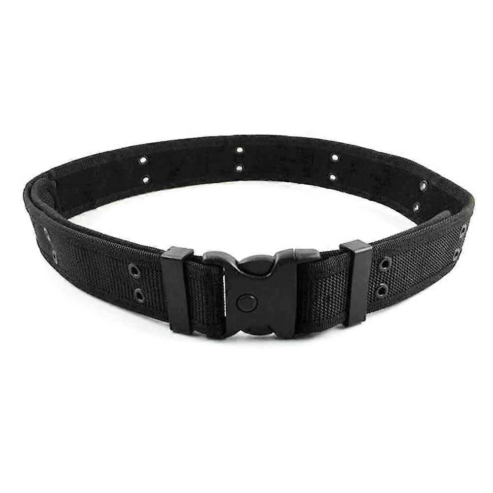 Nylon Weave Belt With Plastic Plugging Tactical Waist Adjustable Strap High For Training Outdoo R2A4