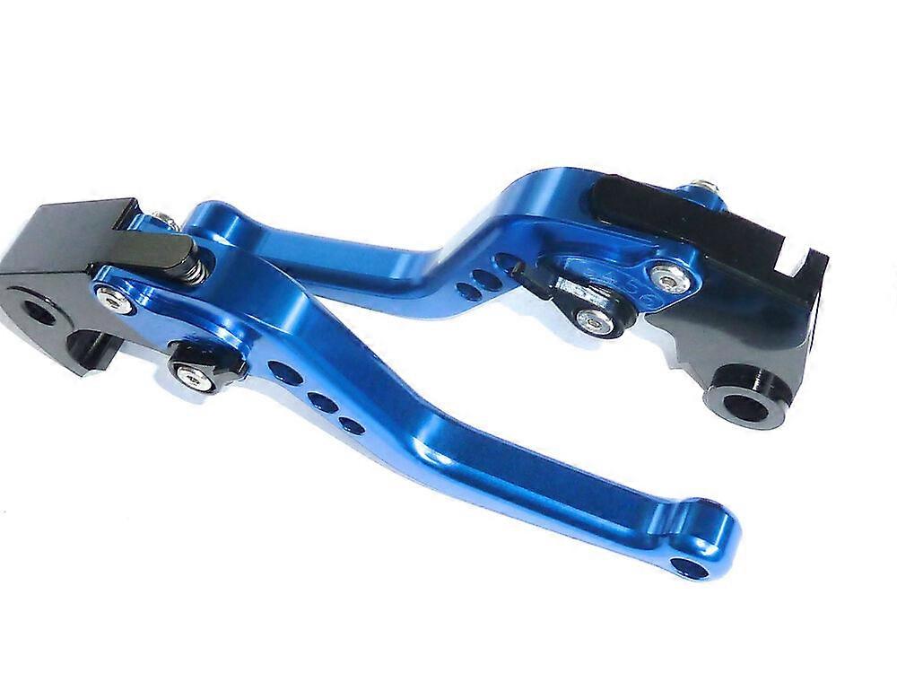 Ισχύει για KAWASAKI ZX6R 636 2007-2018 SHORT BLUE BRAKE & ΜΟΧΛΟΙ ΣΥΜΠΛΕΚΤΗ SET TRACK S15G