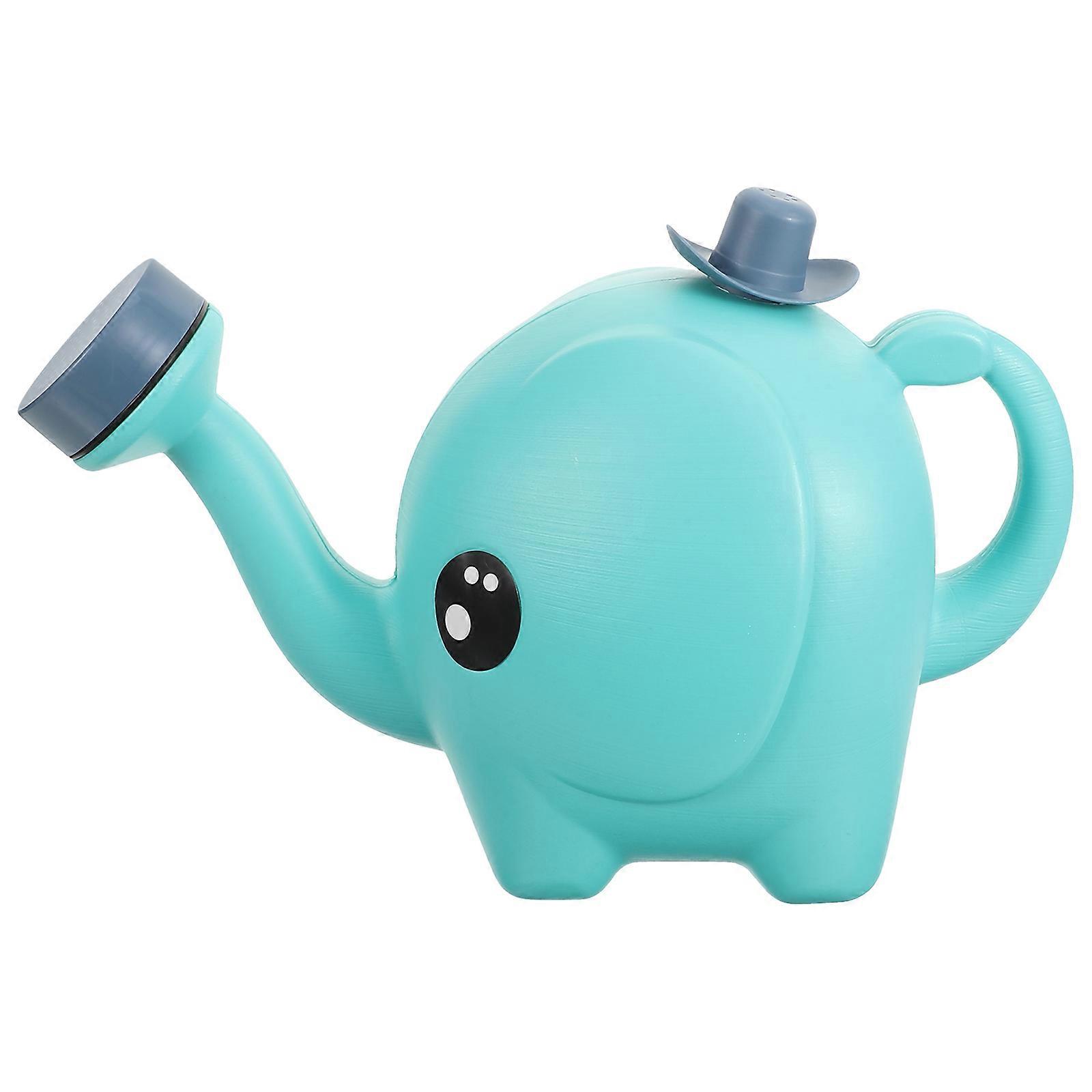 Cute Cartoon Watering Can Lightweight Durable Ergonomic Handle Garden Beach Use Bright Design With Lid