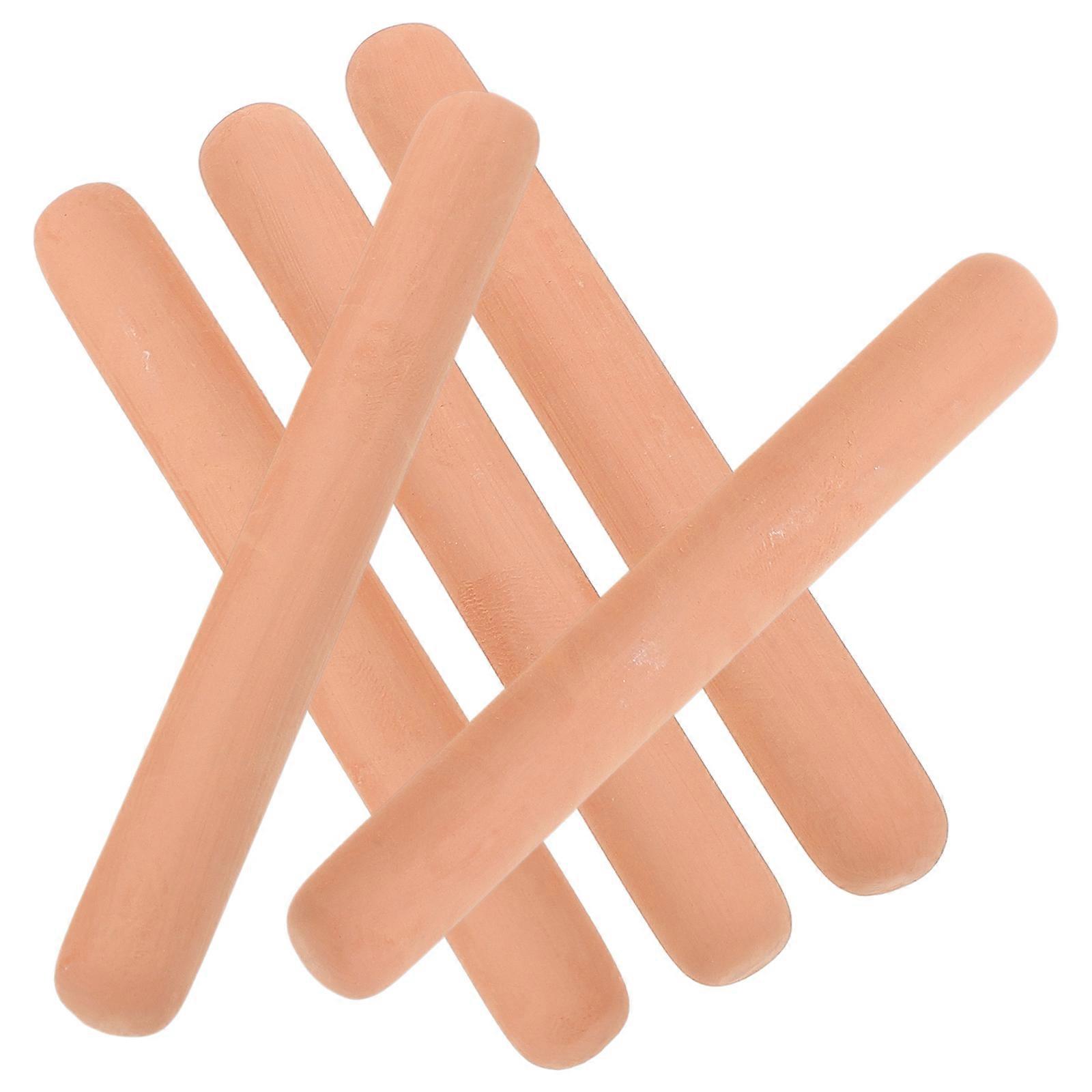 5pcs ブラウン シュガー キーパー テラコッタ 再利用可能なシュガー ソフナー セーバー