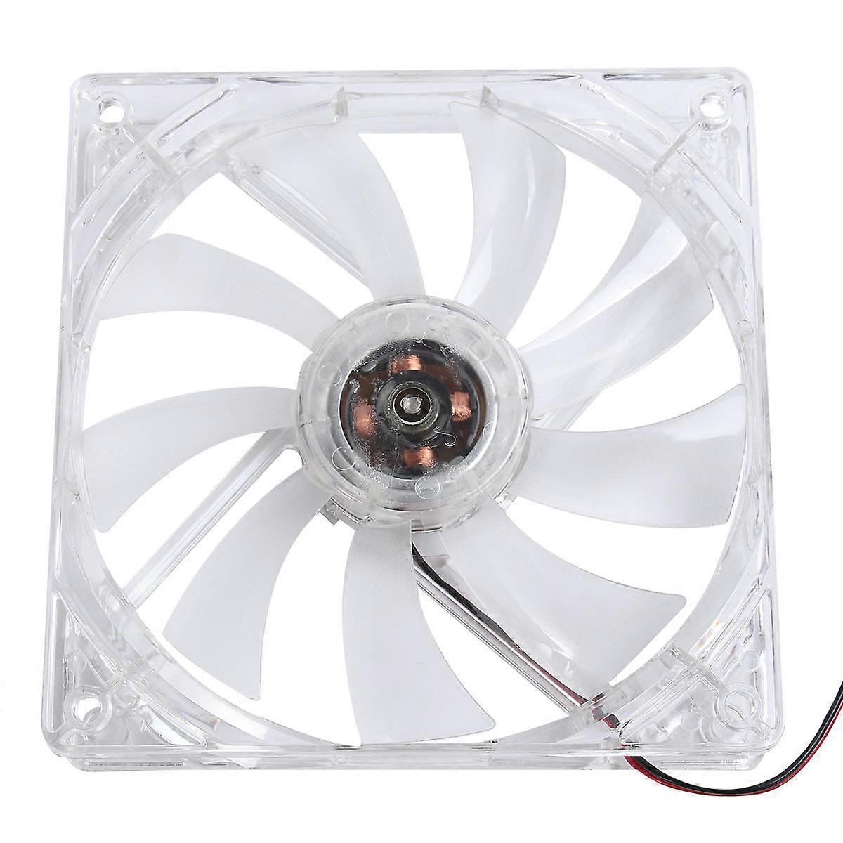 Pc Case Cooler Fan Led Silent Cooling Fan System Table Computer Cooling 4.7×4.7×1in 1Pack