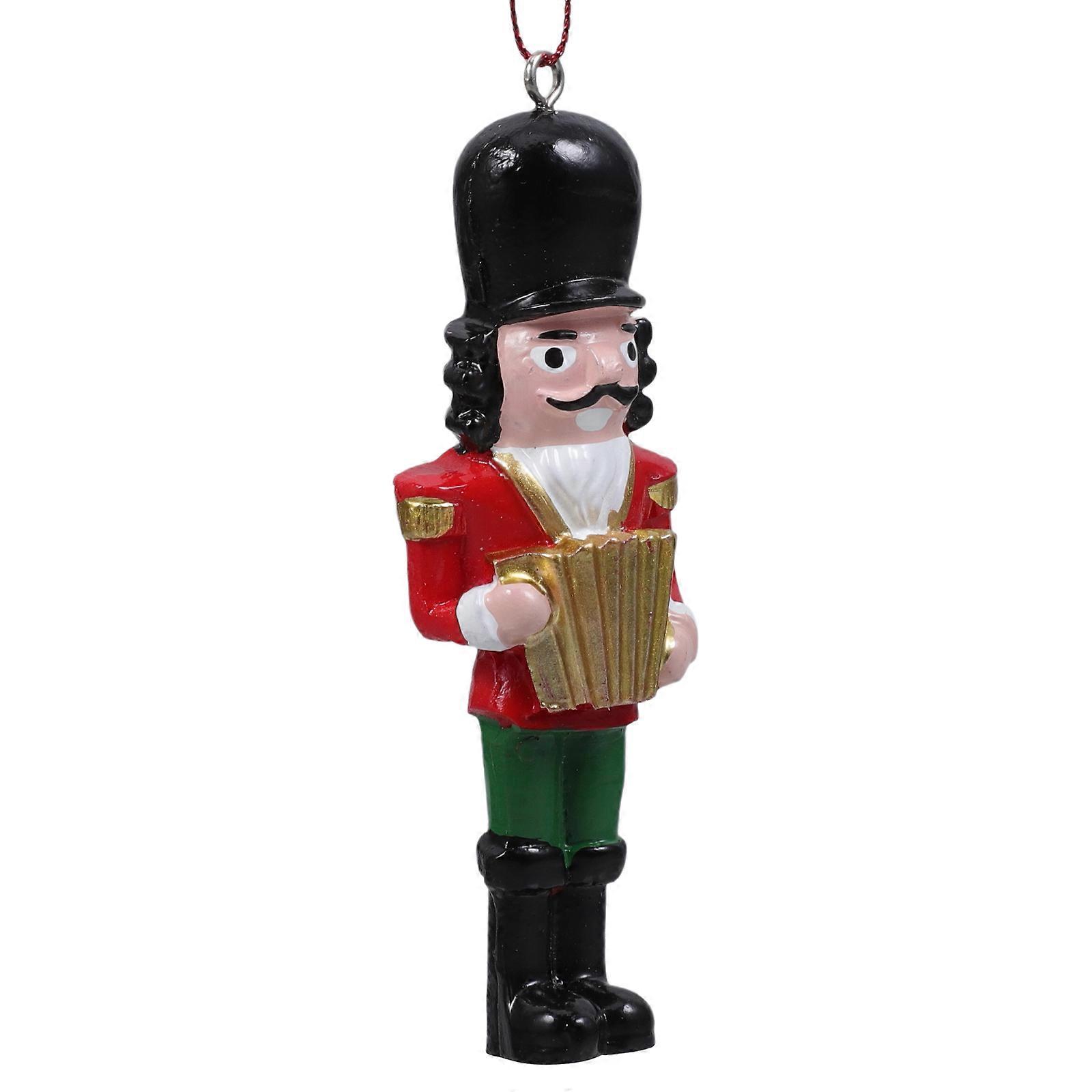 Traditional Nutcracker Decoration For Christmas Occasion In Multi Color Design 1Set Showcasing Artistry And Unique Craftsmanship