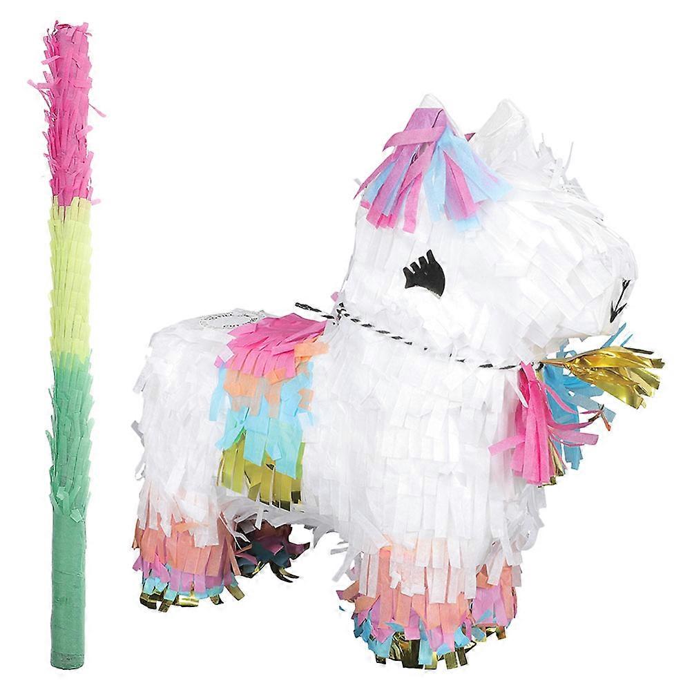 Adorable Animal Shaped Paper Pinata for Decoration Assorted Hanging Decor 3D Design