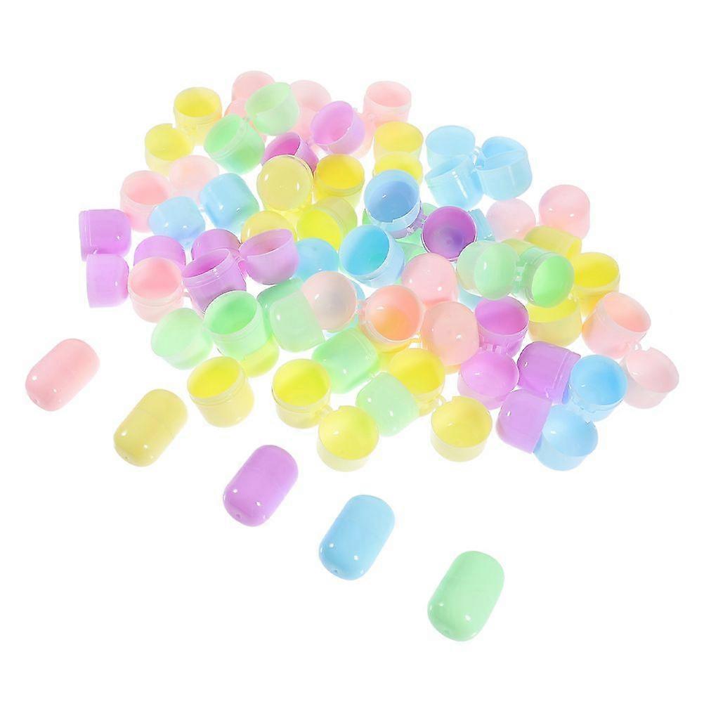40pcs Clear Plastic Fillable Capsules For Gumball Machine Toy Vending Machine Claw Machine Prizes Party Favor And Candy Storage Display