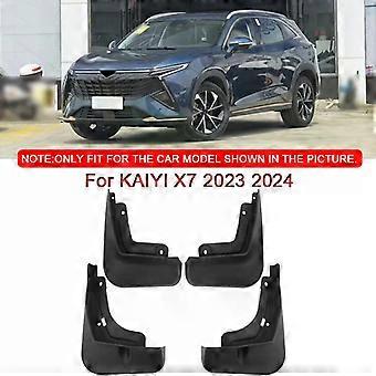 Fit For KAIYI X7 2023 2024 2025 Car Styling ABS Car Mud Flaps Splash Guard Mudguards MudFlaps Front Rear Fender Auto Accessories-xj