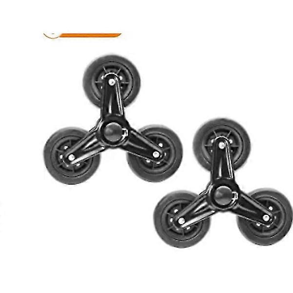 1 Pair Shopping Cart Wheels Trolley Wheels Replacement Cart Wheels Triangle Wheels