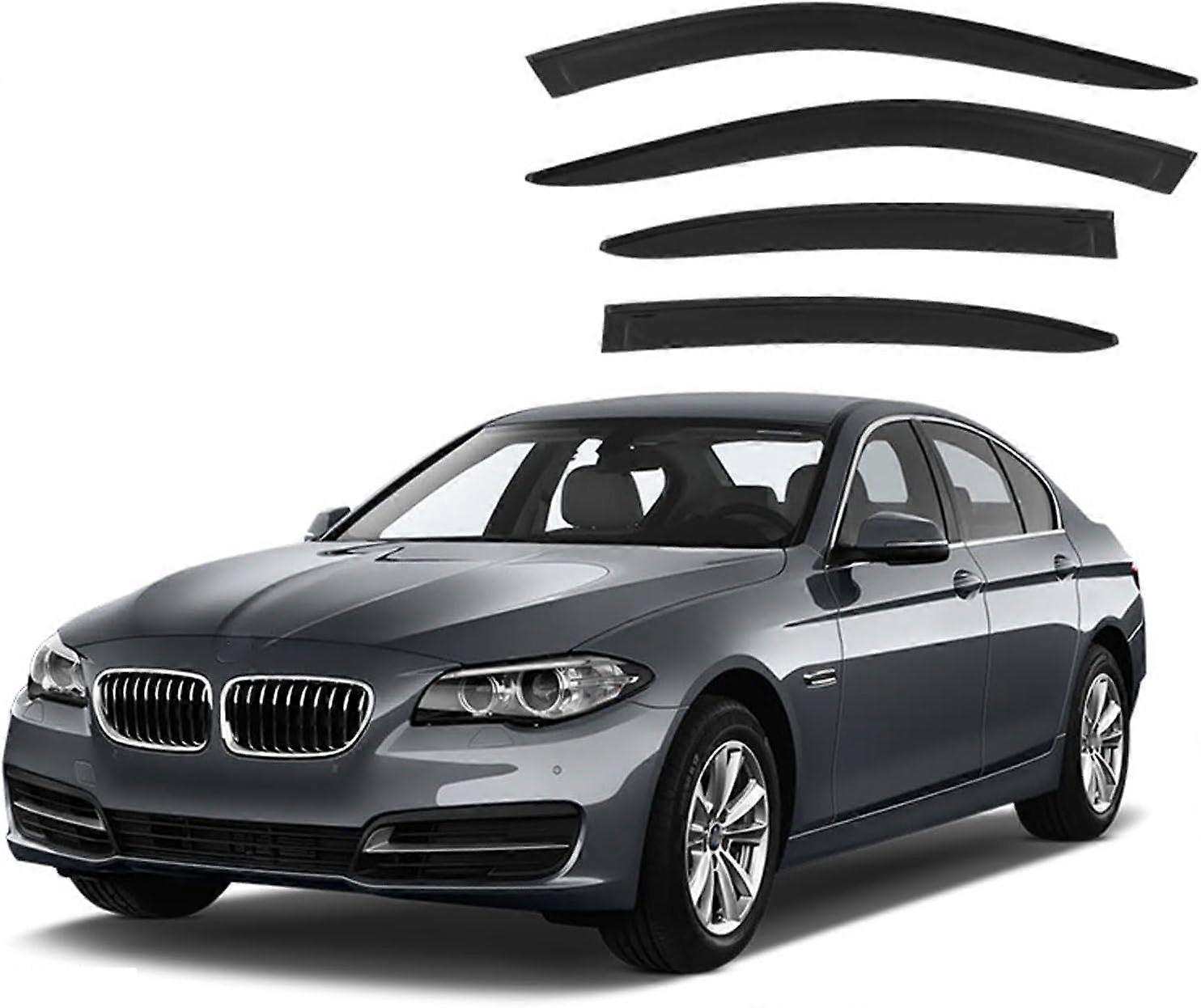 Rain Guard For BMW 5 Series F10 2011-2017 Side Window Deflector Black