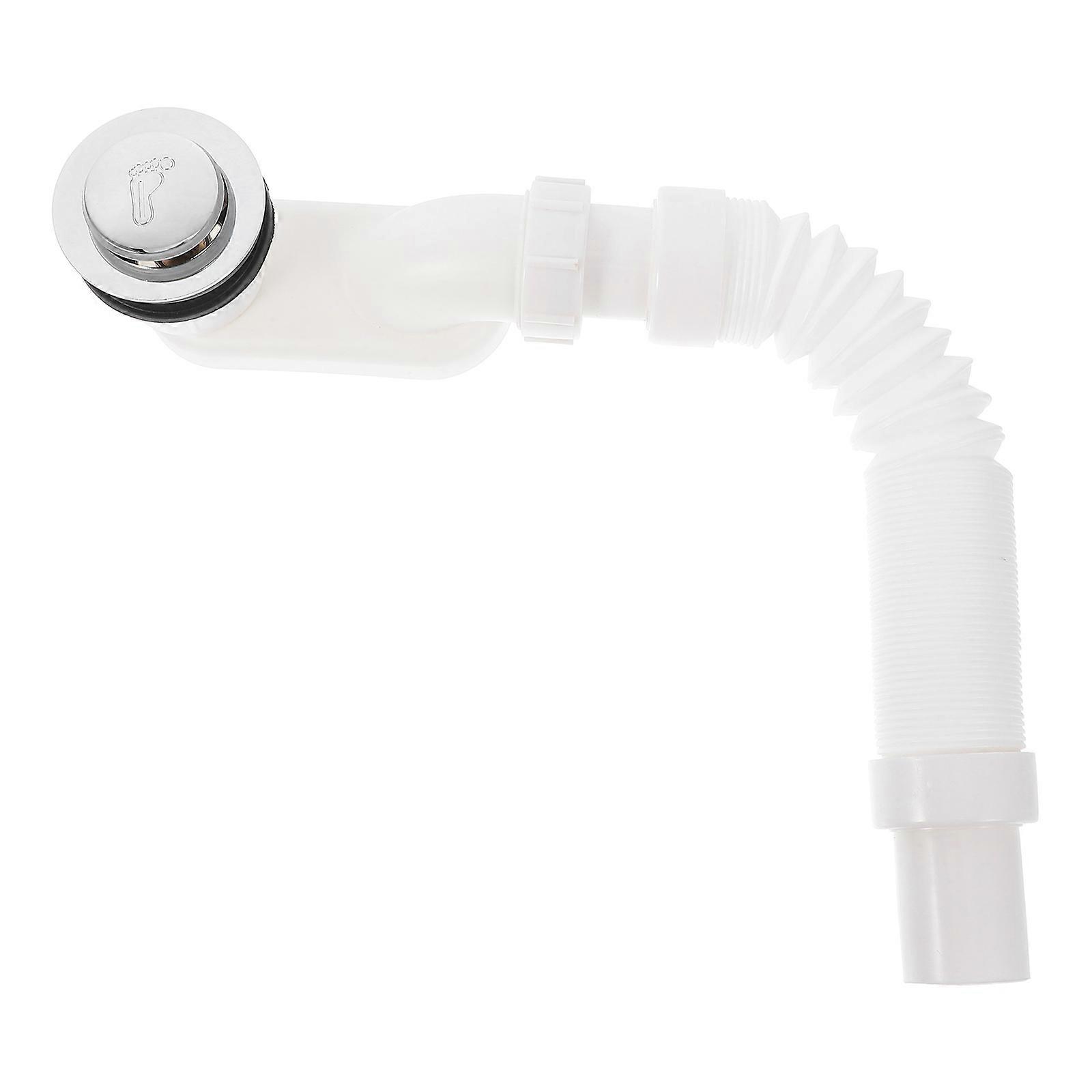 Sink Pipe Odor Blocking Easy Installation Bathroom Use Plastic 1Pcs