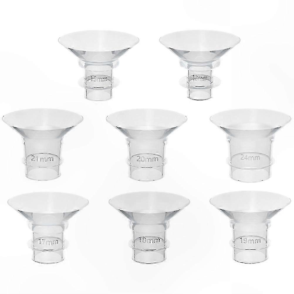 Silicone Breast Pump Flange Inserts, 8 Pack Replacement Inserts for Pumping Comfort