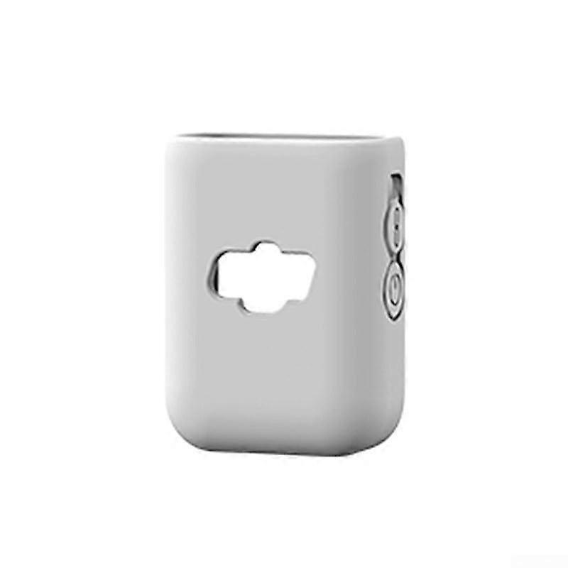 Black Silicone Case, Durable Protection, Stylish Design, Compatible with DJI Mic 2