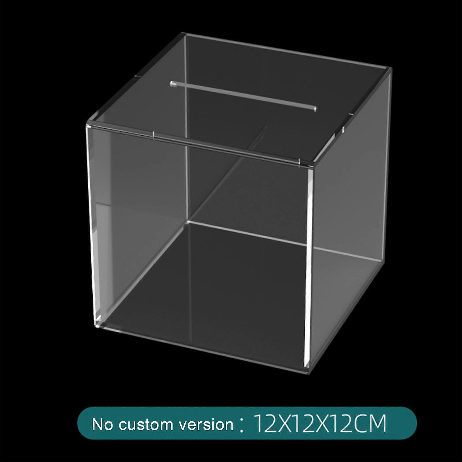 Σαφής κουμπαράς αποταμιευτικό νόμισμα ταμιευτηρίου σε σχήμα μη ανοιγόμενου ακρυλικού κουμπαρά για τα παιδιά ενηλίκων