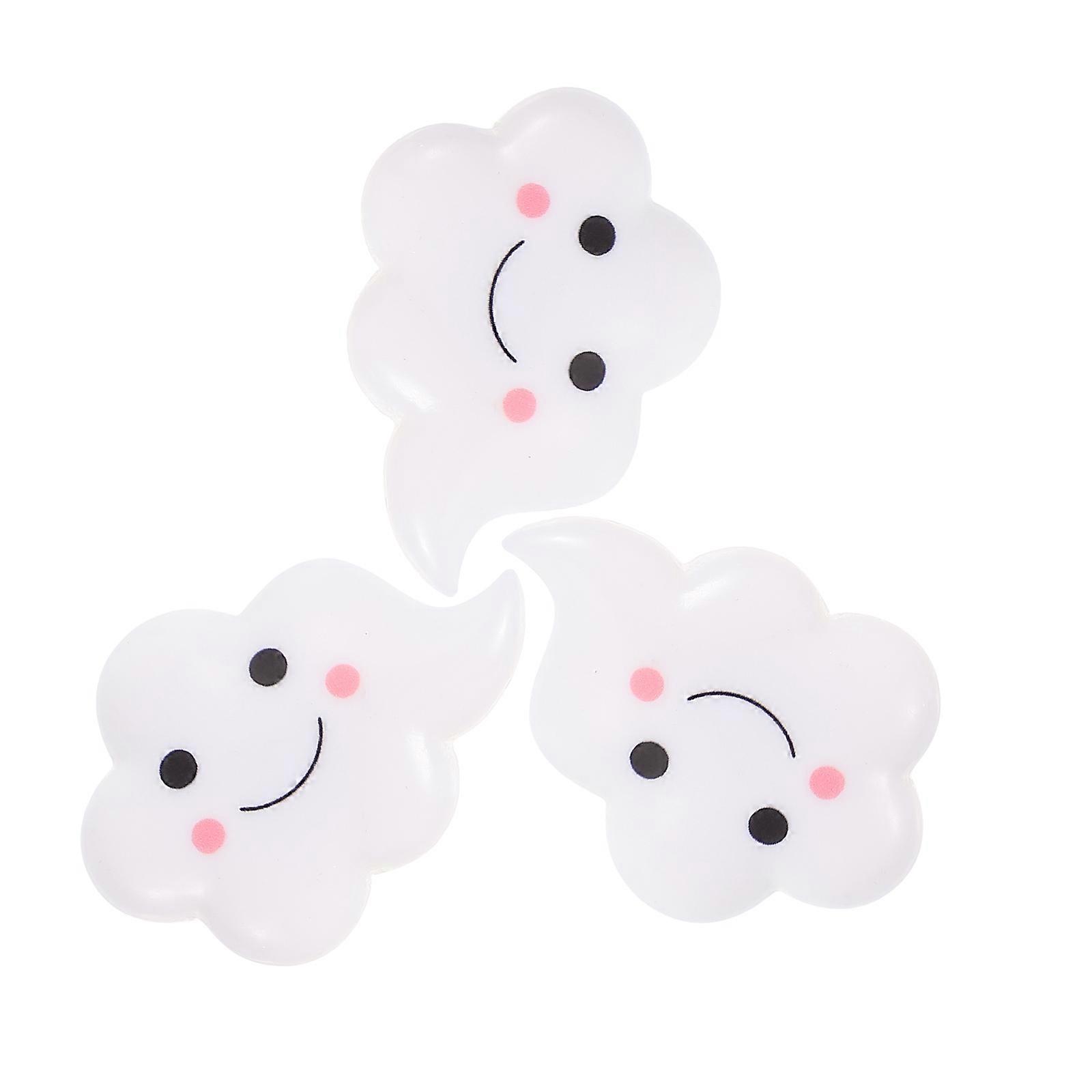 The **3pcs Cloud Shaped Diamond Picture Fixators** are a handy tool for cross stitch, embroidery, and diamond art crafts. Here's a breakdown of what