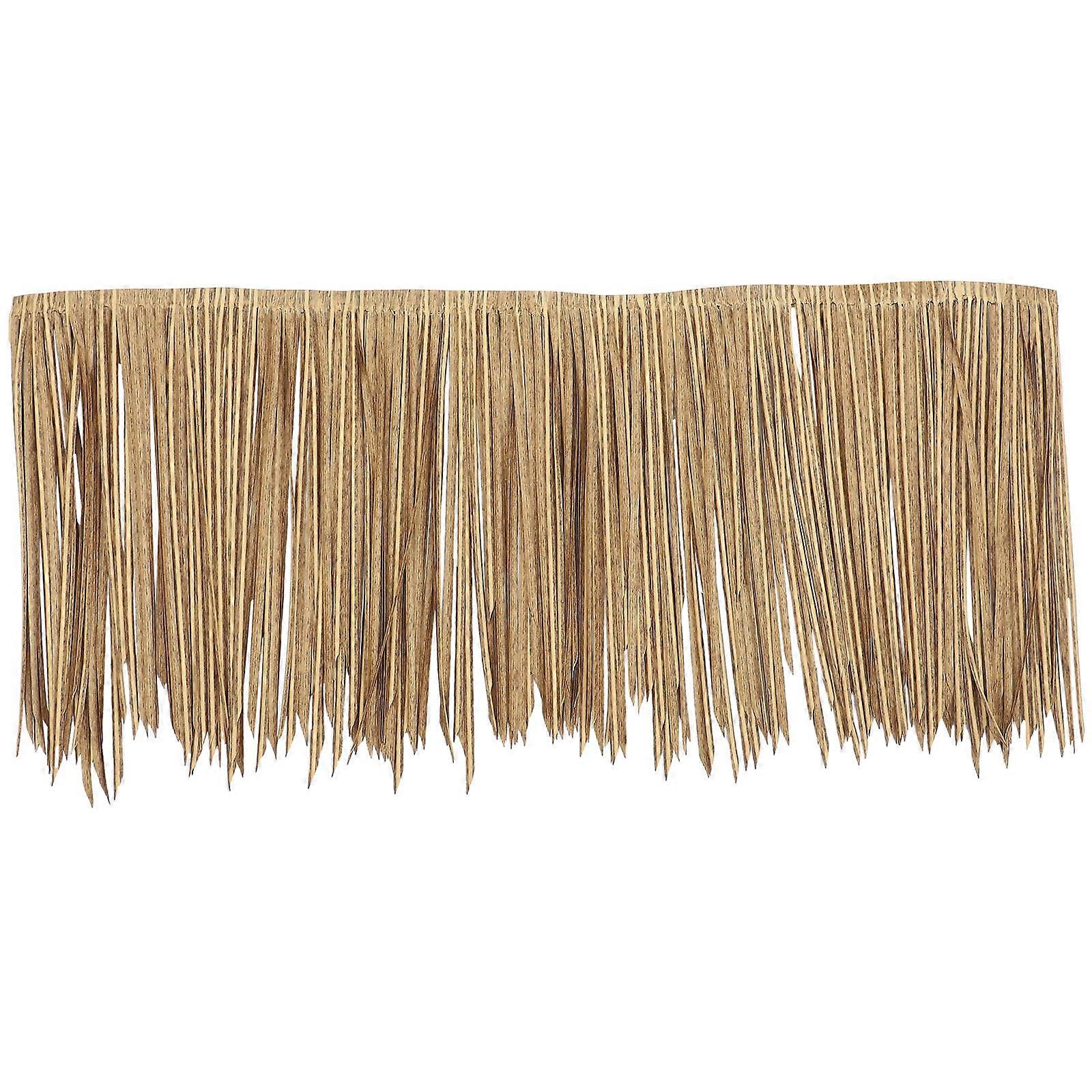 Lifelike Thatch Roof For Garden Thatch And Outdoor Decor In PE Material With Decorative Function 1Set