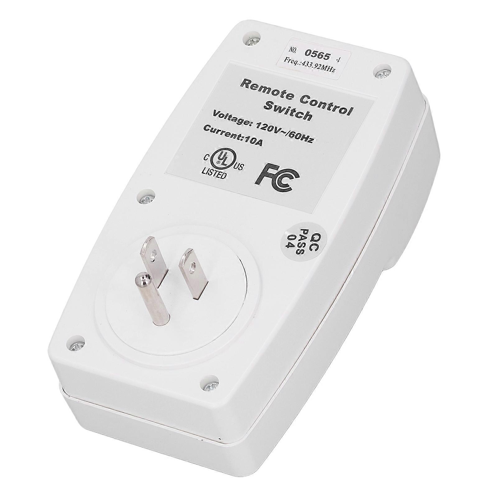 Remote Control Outlet Power Socket Receptacle   for Light Conditioner