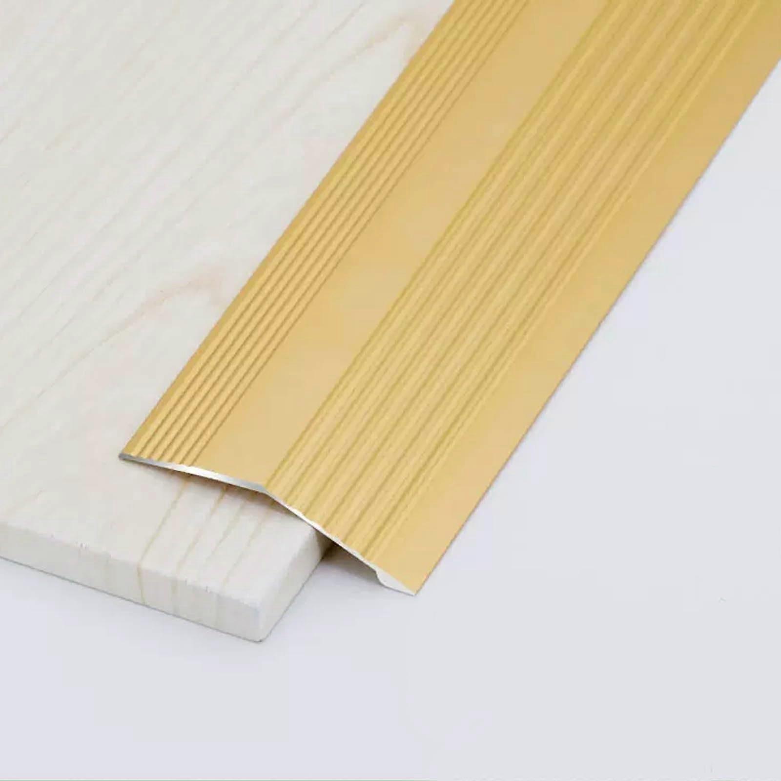 Floor Transition Strip Inclined Ramp for Indoor Bedroom Use, Color A, Durable Plastic, 1" Height, 36" Length