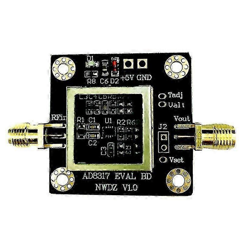 AD8317 Module Dynamometer 1M-10GHz 60DB RF Power Meter Amplifier Logarithmic Detector Controller