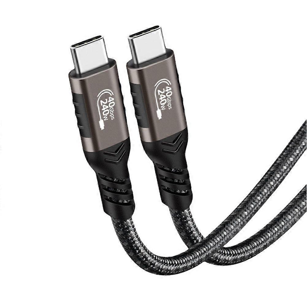 Thunderbolt USB4 Data Line Type C Cable 8K Projection PD 240w Fast Charginxp A+