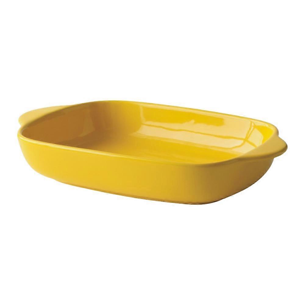 Ceramics Baking Dish/Lasagna Bakeware Pan, Rectangular Baking Sheet with